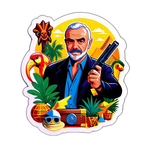 Sean Connery jako poszukiwacz skarbów