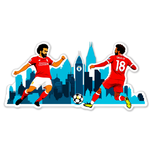 Stiker Dinamis Pemain Man City dan Liverpool