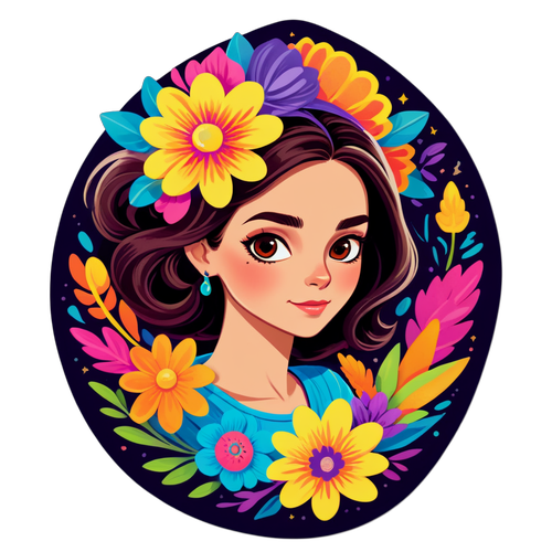 Sticker Femminile e Artistico di Clara Soccini