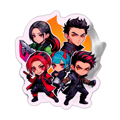 Kpop démonvadászok matricája