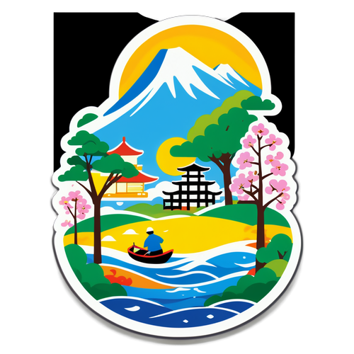朝日の美しい情景