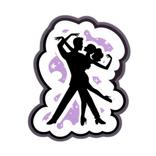 Dansprestaties Sticker