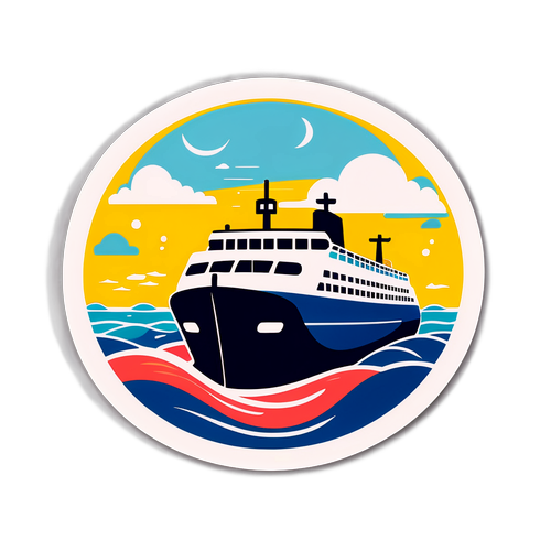 Färjan Sticker