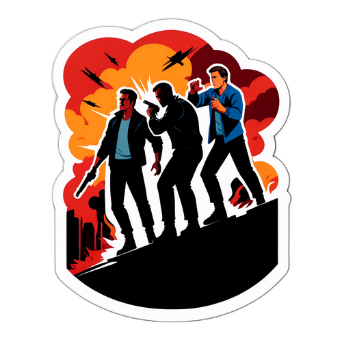 Escena de acción de 'Sinners'