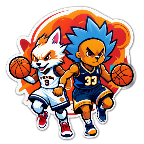 Fever vs. Sparks: Ang Pagsabog ng Enerhiya sa Labanan ng mga Mascot!