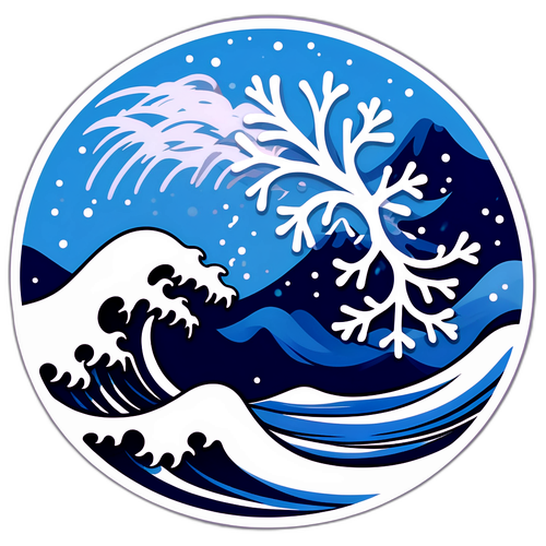 威海的暴雪场景