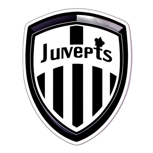 Juventus Klassisk Klistermærke