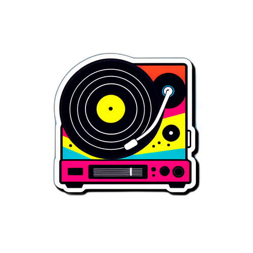 ソニーの音楽部門を象徴するステッカー