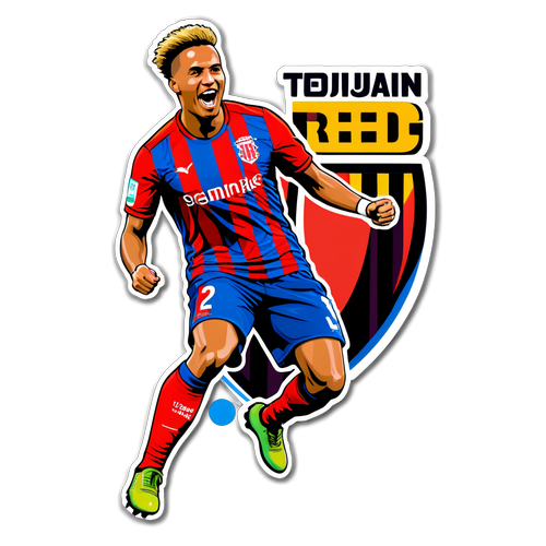Stiker Ceria Tijjani Reijnders Merayakan Gol