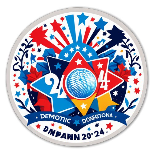 Celebrate Democracy in Style: The DNC 2024 Convention Logo That Will Ignite Your Patriotism!