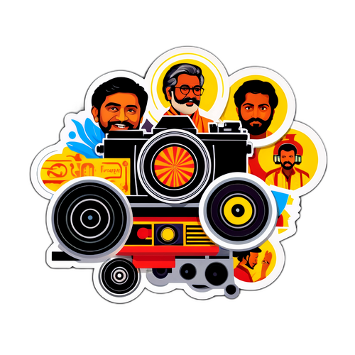 तमिल सिनेमा पर समर्पित स्टिकर