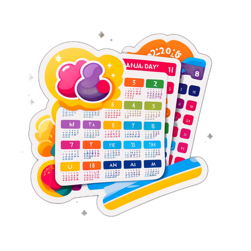 Calendario ANSES Ilustrado y Colorido