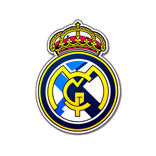 Design autour du match Real Madrid contre Borussia