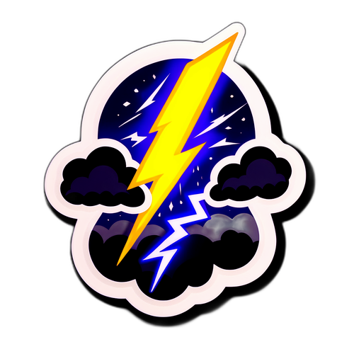 Direnç Sembolu Yıldırım Sticker'ı