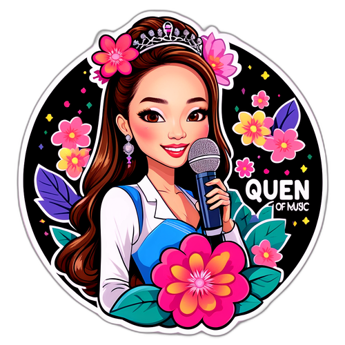 Ilustrasi Karikatur Ayu Ting Ting