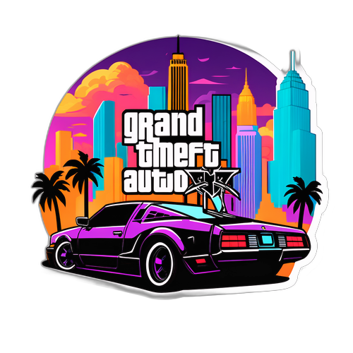Sticker ya teaser ya GTA 6