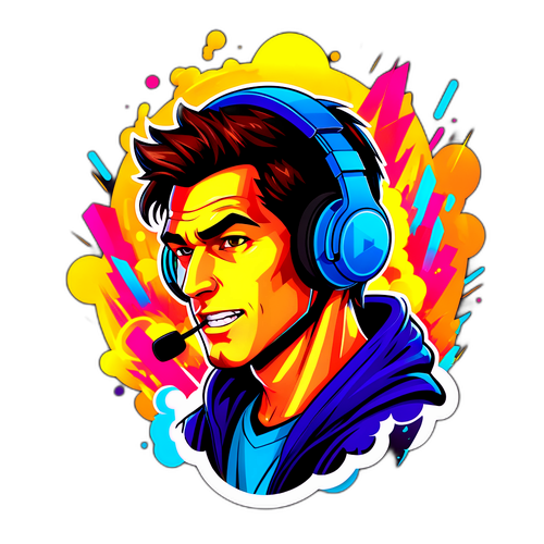 E-sport Gamer Med Headset