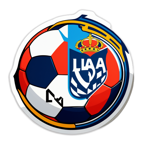 Sticker La Liga Penuh Gaya: Penggemar Bola Sepak Pasti Teruja!