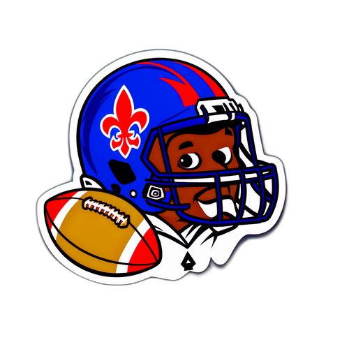 Louisiana Tech Football Mascot Sticker