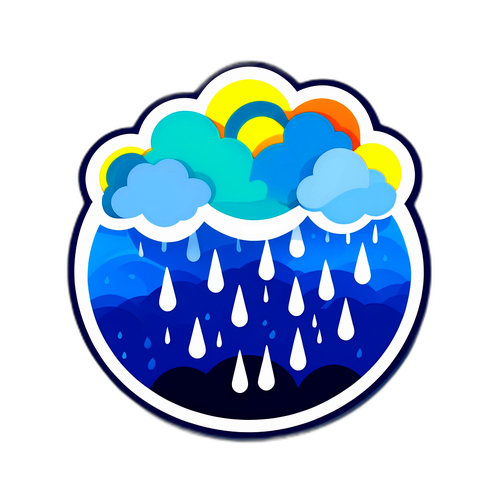 雨量顯示圖樣