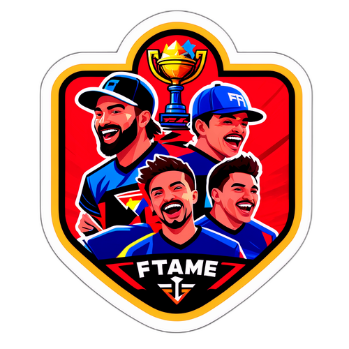 Момент победы команды FaZe на большом турнире