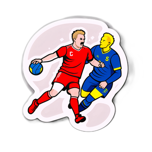 Intensivt Håndboldopgør: Danmark mod Sverige