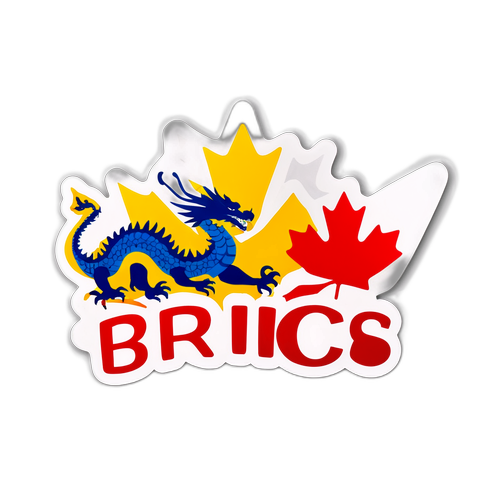 Adesivo BRICS Decorado