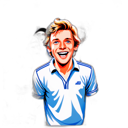 Nuori Luke Littler voittamassa kilpailua