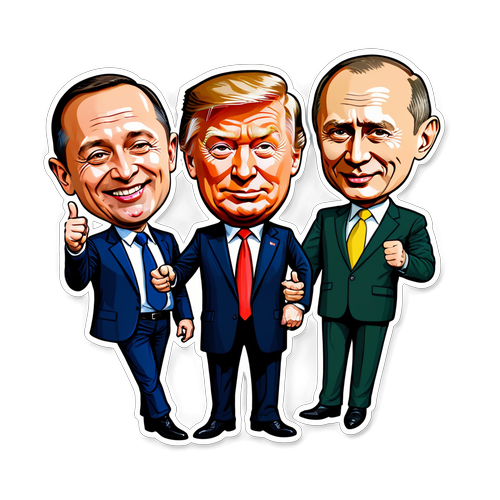 Politici in Follia: Zelensky, Trump e Putin Si Scontrano in una Comicità Incredibile!