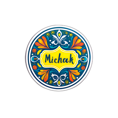 Autocollant inspiré par 'Michalik'