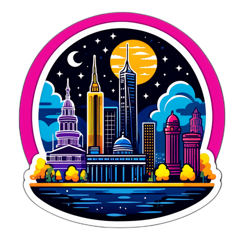 Artsy Sticker til Kulturnatten