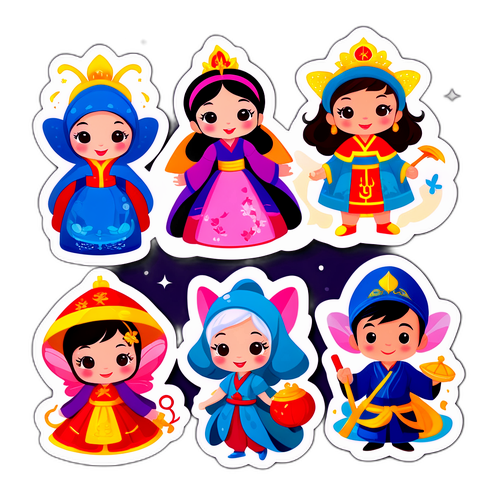 Những nhân vật hoạt hình đáng yêu từ truyện cổ tích Việt Nam