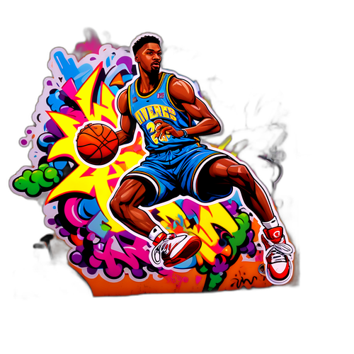 Rappresentazione Immaginativa di Tyrique George in Dunk