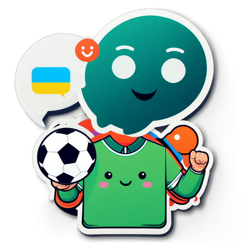 Stiker Lucu Meta AI WhatsApp Bertema Sepak Bola