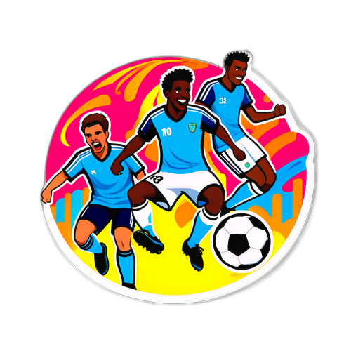 Stiker Pertandingan Sepak Bola Remo vs Mirassol