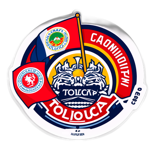 Toluca vs Monterrey Fans Sticker