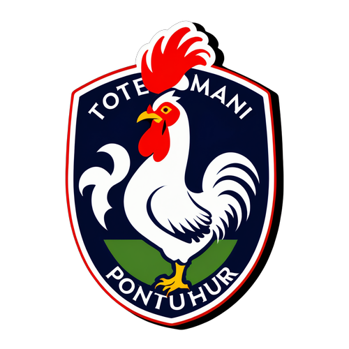 Unleash Your Passion: The Ultimate Tottenham Hotspur Sticker Celebrating the Cockerel Spirit!