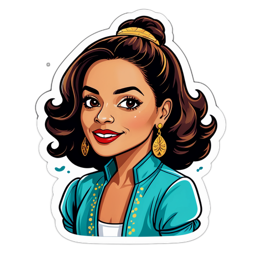 Adesivo Inspirador de Leandra Leal