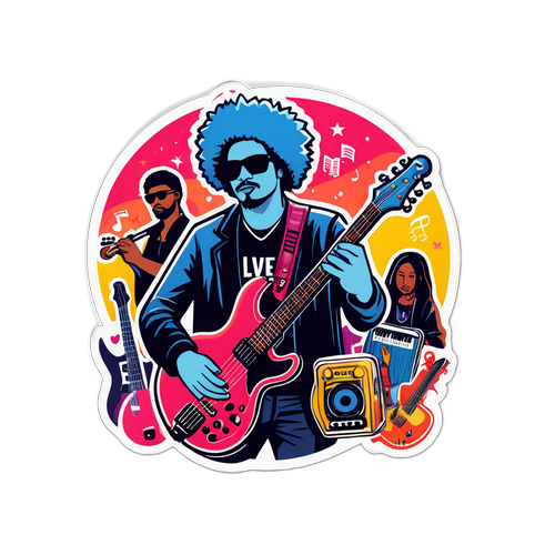 Sticker ng Konsiyerto ng Live Nation
