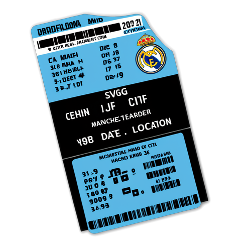 Entrada para el partido Real Madrid vs Manchester City