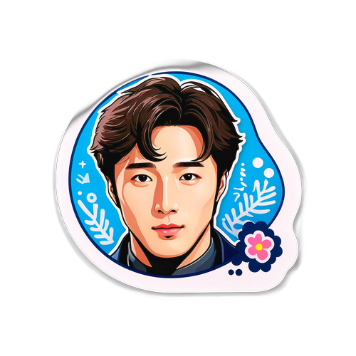 패션 스티커 디자인, 정일우의 트렌디한 스타일