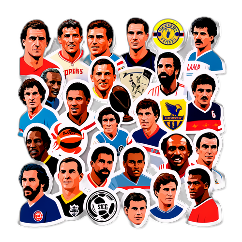 Jugadores Legendarios: Un collage de jugadores emblemáticos
