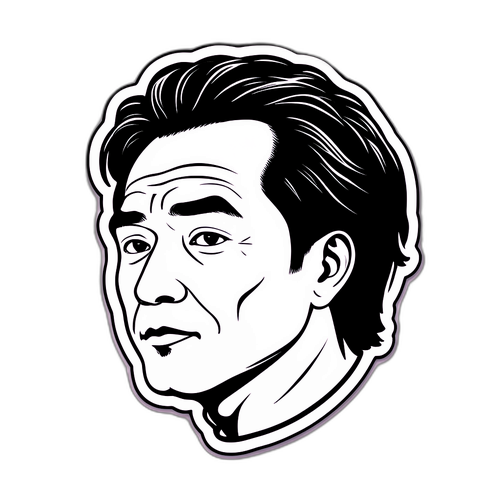 杨振宁纪念贴纸