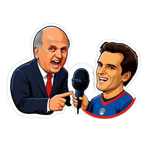 Sebastian Hoeneß Interview Aufkleber