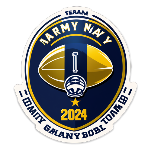 Army-Navy Game 2024 Promotional Sticker