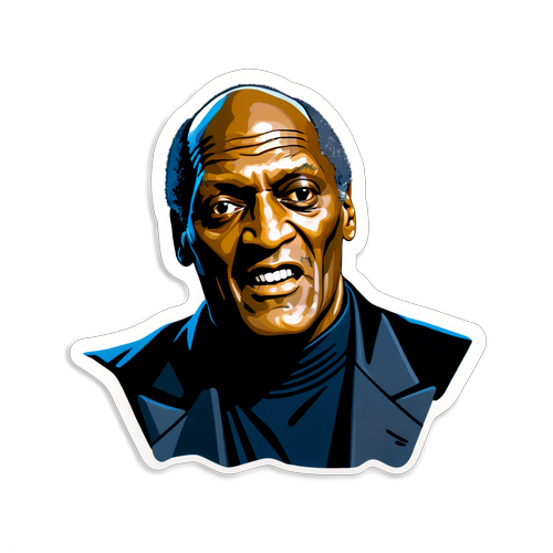 Adesivo icônico de Tony Todd