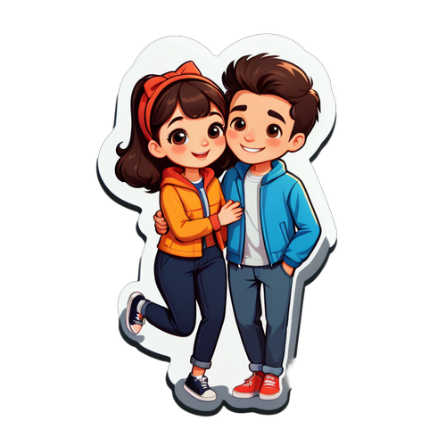 Ang Cute na Sticker na Ipapakita ang Kahalagahan ng Pag-ibig at Pagkilala sa Relasyon!