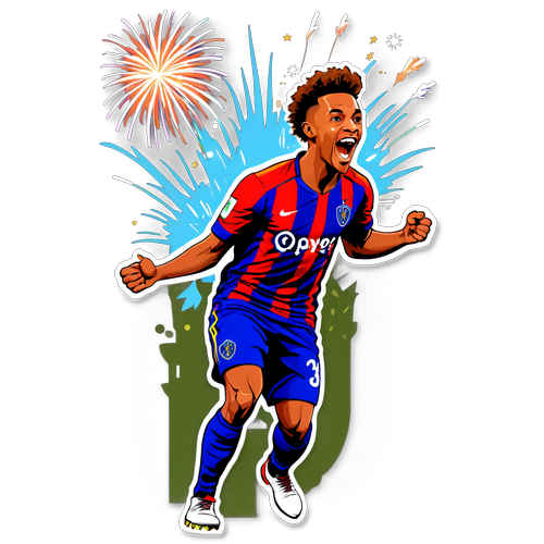 Mathieu Joseph Goal Celebration Sticker