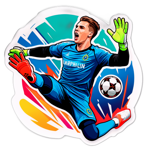 Desain Aksi Menarik Andriy Lunin