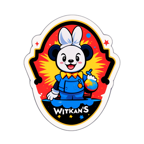 ユニバーサル・スタジオのアトラクションをテーマにしたかわいいキャラクター